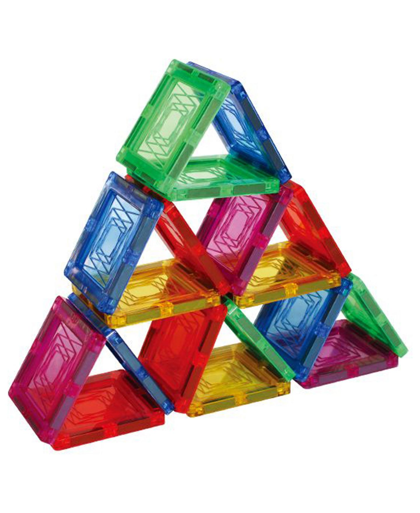 Детский конструктор Popular Playthings Magsnaps Magnetic 48-Piece Building Set, Ages 3+ — фото 2