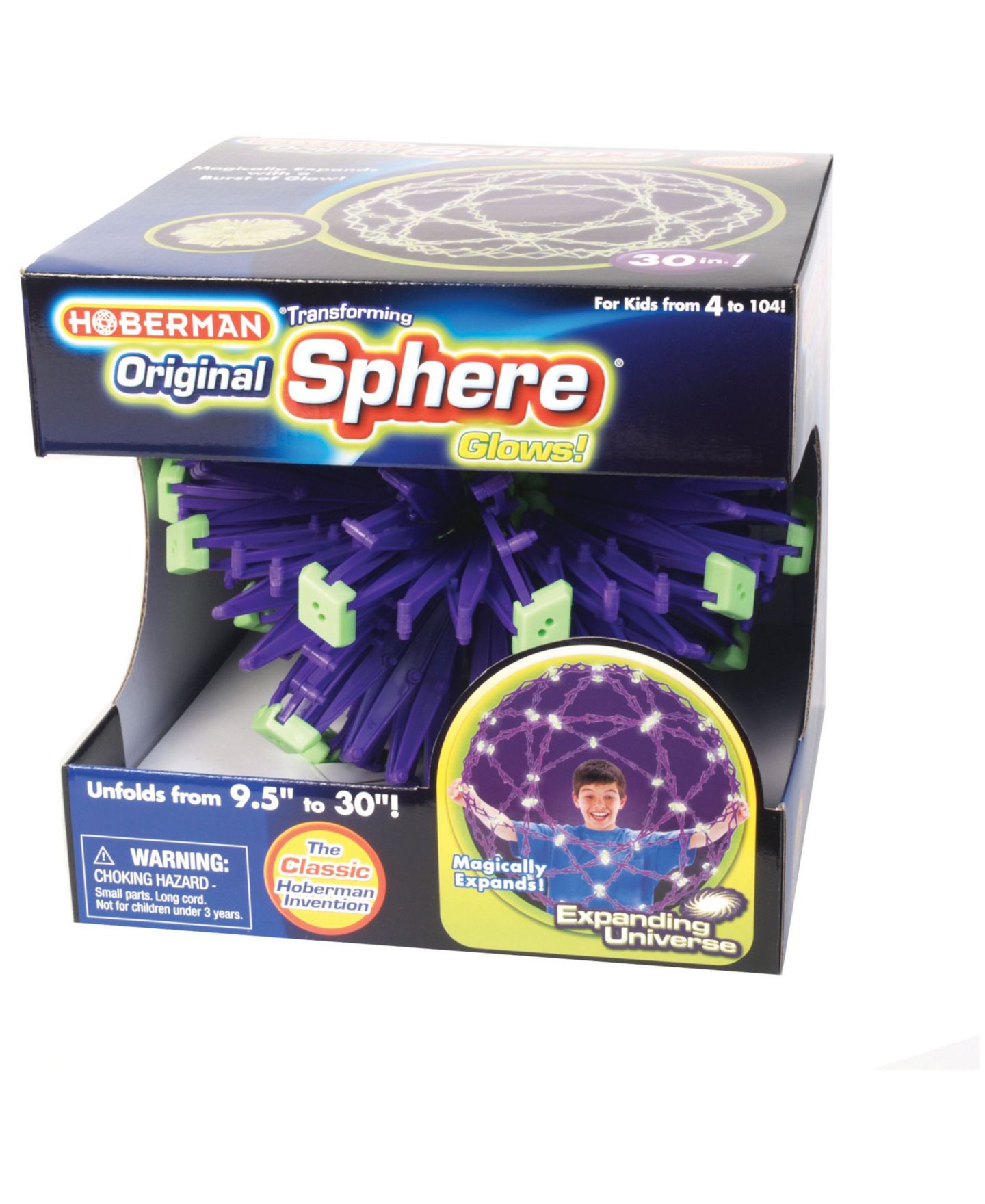 Детская игрушка Areyougame Original Sphere Expanding Glow-in-the-Dark Sphere, Ages 4+ — фото 1