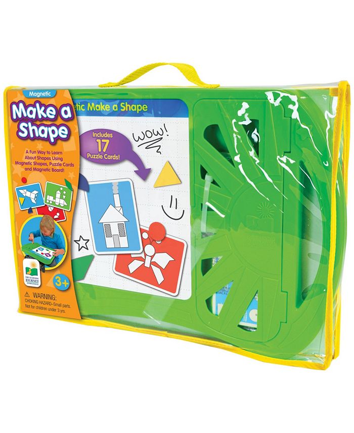 The Learning Journey Magnetic Make a Shape Puzzle Game - Macy's