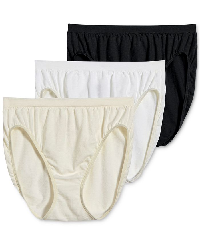 Jockey Comfies® Cotton French Cut Underwear - 3 pack 3347 - Macy's
