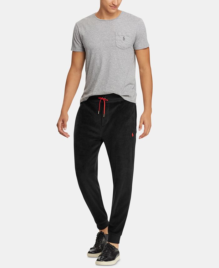 ralph lauren velour pants