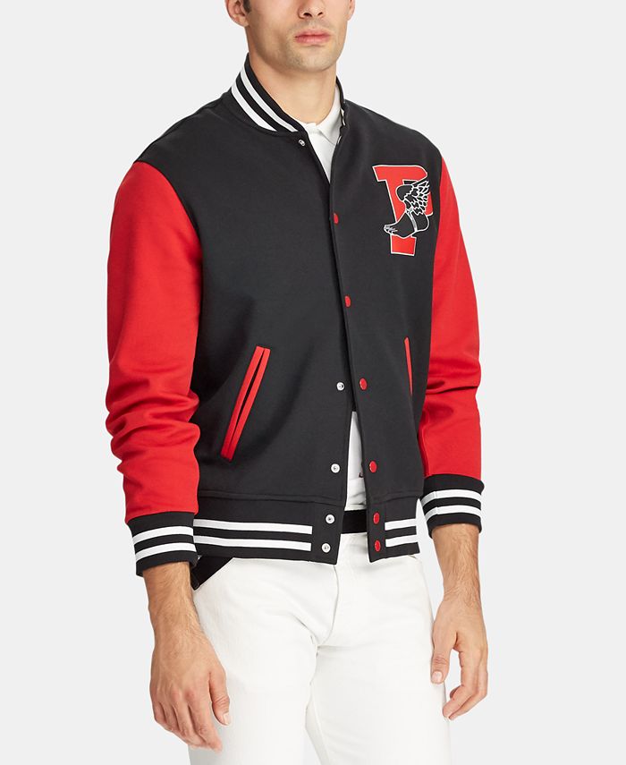 Polo Ralph Lauren Men's P-Wing Baseball Jacket, Created for Macy's &  Reviews - Coats & Jackets - Men - Macy's