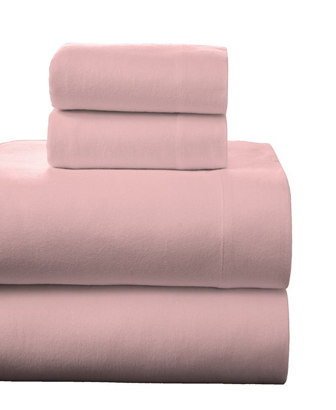Pointehaven Superior Weight Cotton Flannel Sheet Set - California King & Reviews - Sheets ...