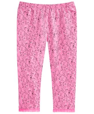 Girls Flamingo-Print Leggings, Created 