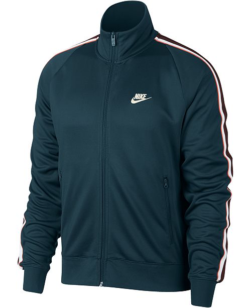 nike jacket with stripes