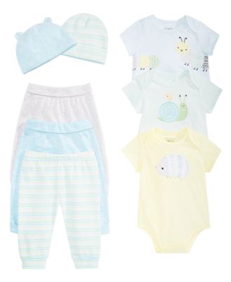 First Impressions Baby Boys Hats, Bodysuits & Jogger Pants, Created for Macy's	