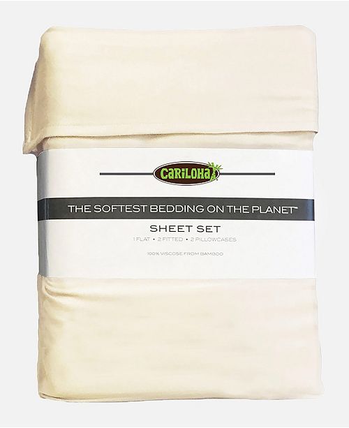 Cariloha Classic Viscose from Bamboo King Sheet Set & Reviews Sheets