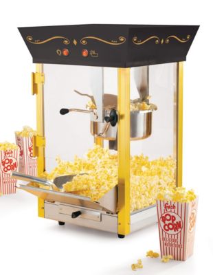 tall popcorn machine