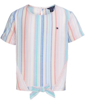tommy hilfiger rainbow shirt