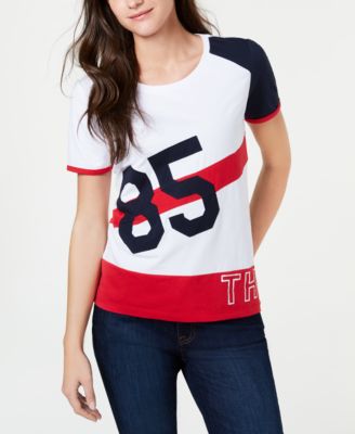 macy's tommy hilfiger women's blouses