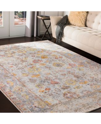 Liverpool LVP-2300 Charcoal 2' x 3' Area Rug