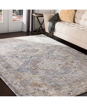 Surya - Liverpool LVP-2301 Charcoal 7'10" x 10'3" Area Rug