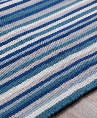 Maritime MTM-1004 Dark Blue 2' x 3' Indoor/Outdoor Area Rug