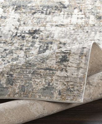 Quatro QUA-2300 Medium Gray 7&#39;10&amp;quot; x 10&#39;3&amp;quot; Area Rug