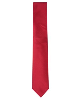 Men's Solid Texture Slim Tie, Created for Macy's
