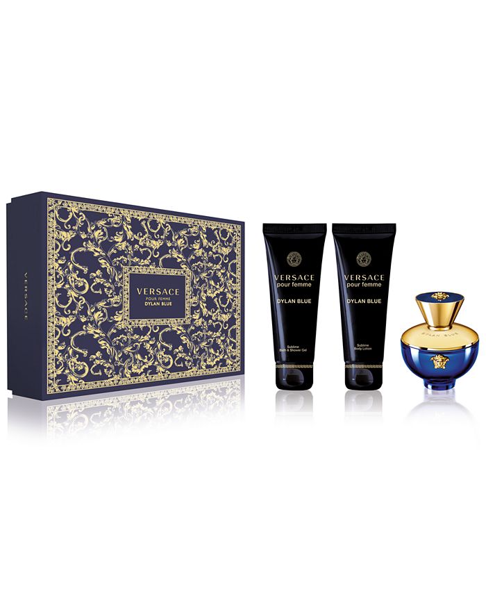 Versace 3-Pc. Dylan Blue Pour Femme Gift Set & Reviews - All Perfume ...