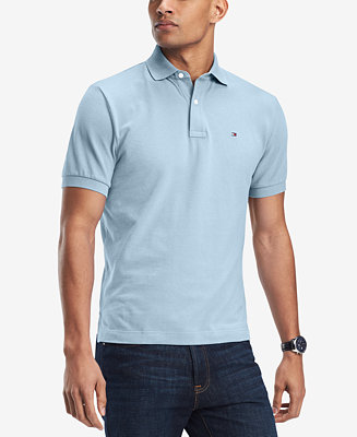 Tommy Hilfiger Men's Classic Fit Ivy Polo, Created for Macys - Macy's