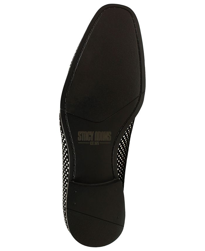 Stacy Adams Men's Swagger Studded Ornament Slip-on Loafer & Reviews ...