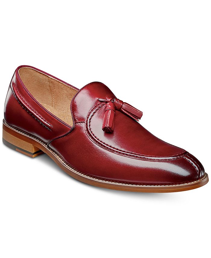Red loafers macy's on sale