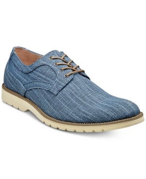 image of Stacy Adams Eli Textured Canvas Oxfords Men-s Shoes