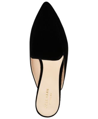 Women's Piper Leather Pointed-Toe Mules