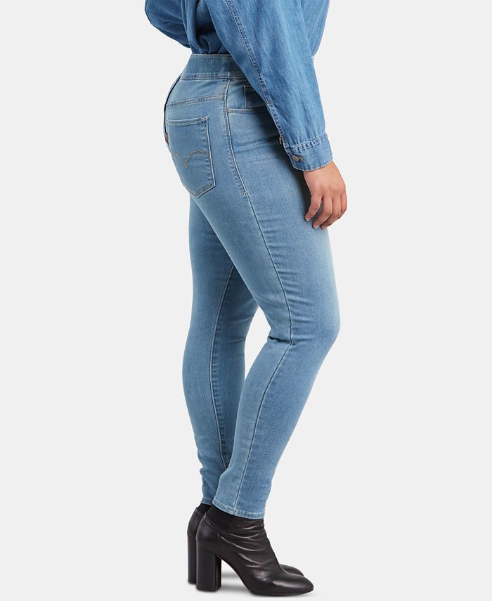 Levi's Plus Size Pull-On Jeggings - Macy's