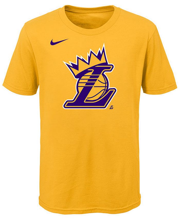 Men's Los Angeles Lakers Nike Black Crown T-Shirt