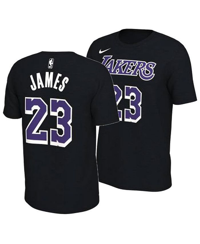 Los Angeles Lakers Nike Lebron James T-Shirt - Mens