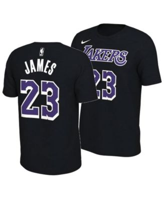 Nike Men's LeBron James Los Angeles Lakers Icon Player T-Shirt
