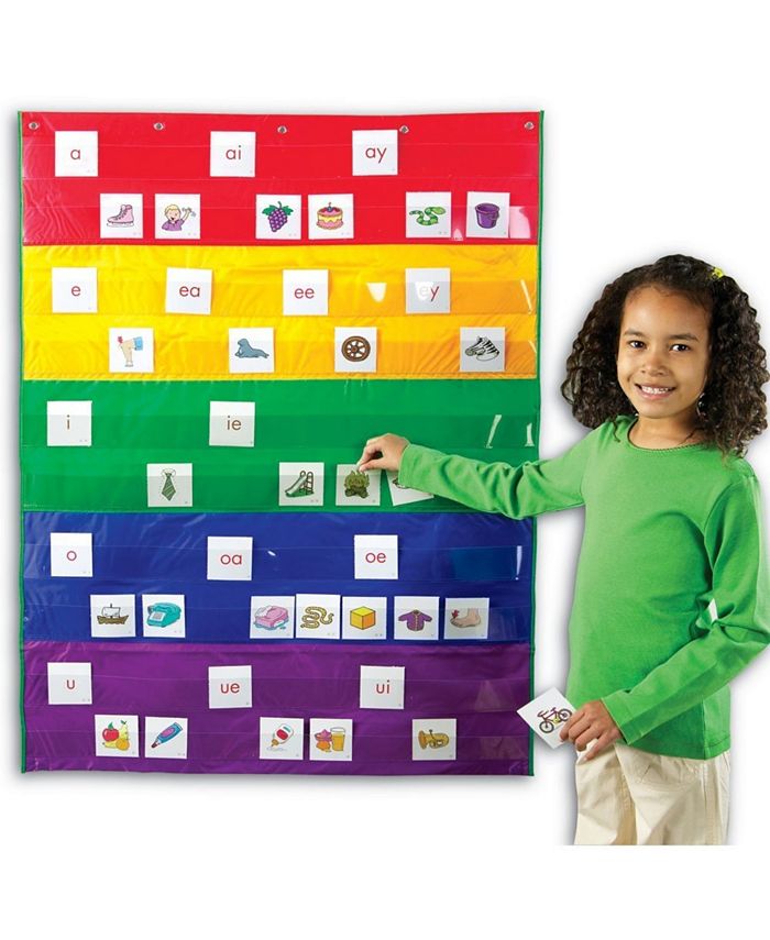Learning Resources Rainbow Pocket Chart Macy's