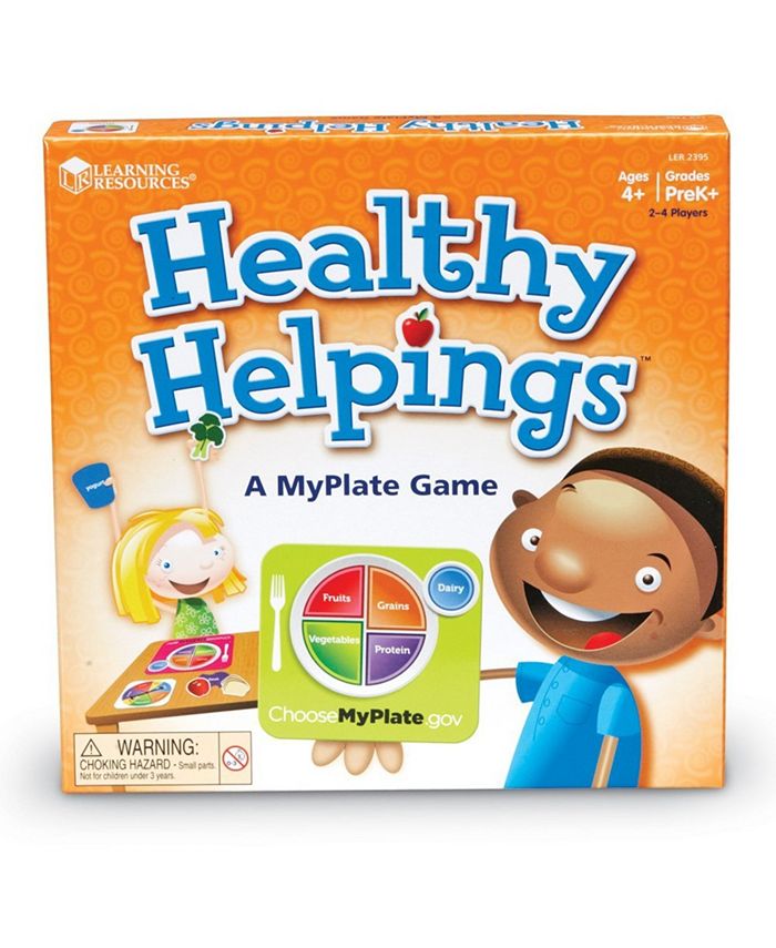 Learning Resources Healthy Helpings Myplate Game Macy S