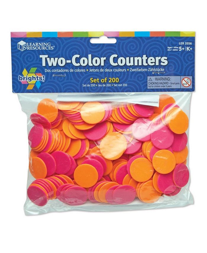 Learning Resources Brights Two-Color Counters - Macy's