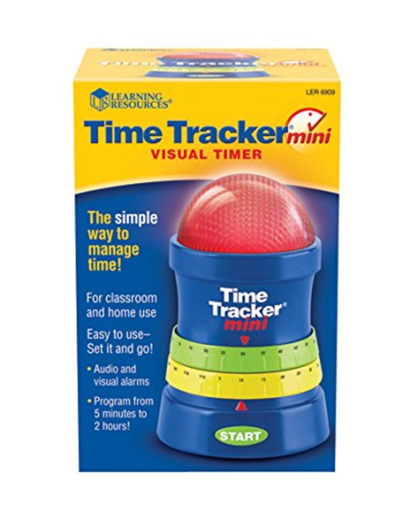 Детская игрушка Areyougame Time Tracker Mini Countdown Timer, Ages 4+ — фото 4