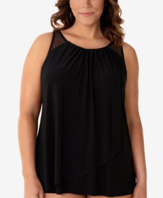 macy's miraclesuit plus size