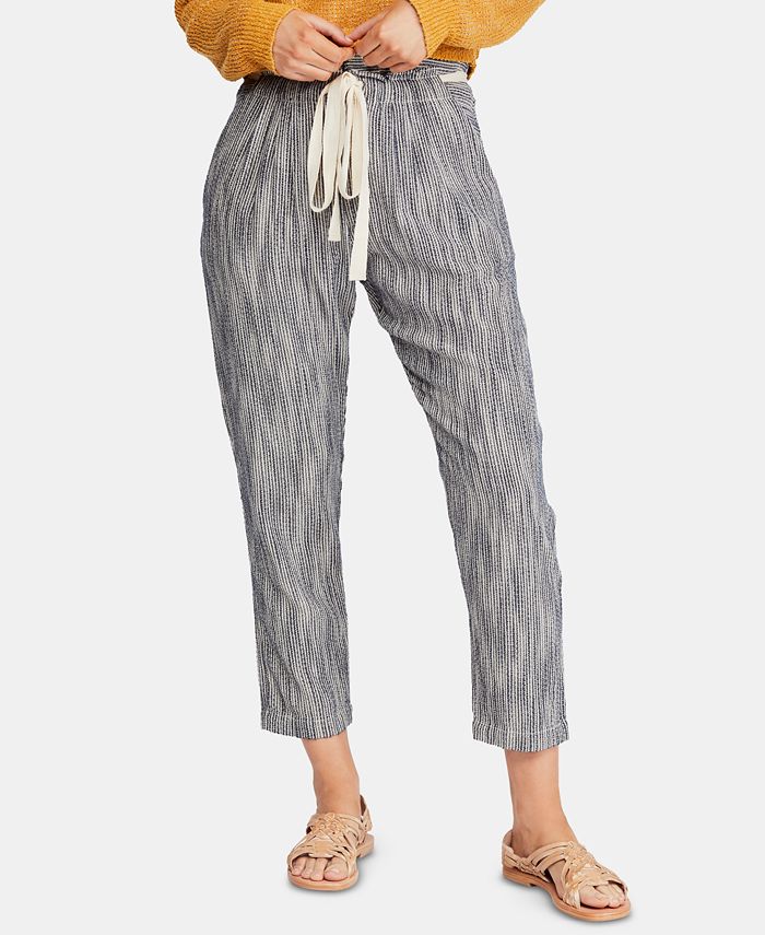 Free people striped pants 2025