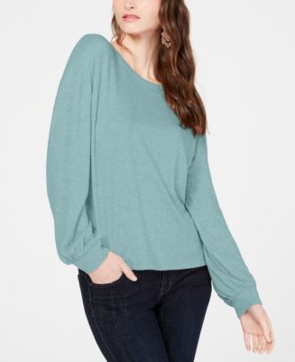 macy's inc long sleeve tops
