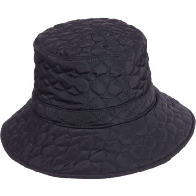 quilted rain hat