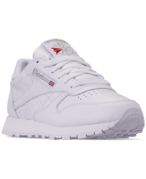 REEBOK WOMEN'S CLASSIC LEATHER CASUAL SNEAKERS FROM FINISH LINE