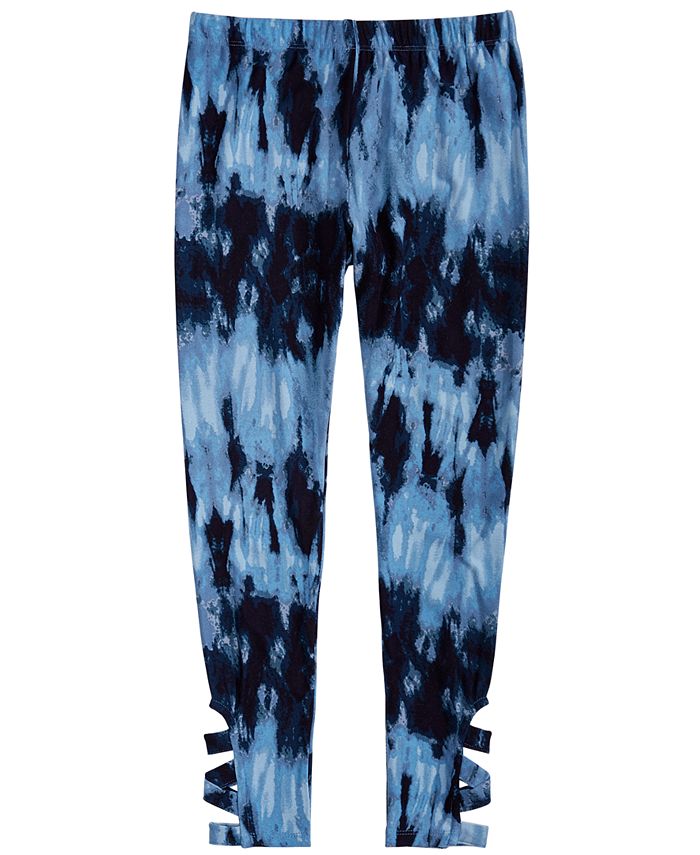 Epic Threads Big Girls Cage-Detail Tie-Dyed Leggings, Created for Macy ...