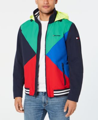tommy hilfiger yacht jacket red
