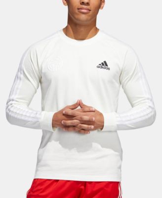 adidas - Men's Marquee Logo Long-Sleeve T-Shirt