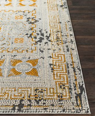 Venezia VNZ-2300 Mustard 7'10" x 10'3" Area Rug