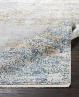 Solar SOR-2301 Sky Blue 5&#39; x 7&#39;6&amp;quot; Area Rug