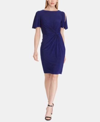 Lauren Ralph Lauren - Petite Twisted-Knot Dress