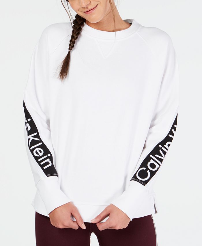Calvin Klein Logo Sweatshirt - Macy's