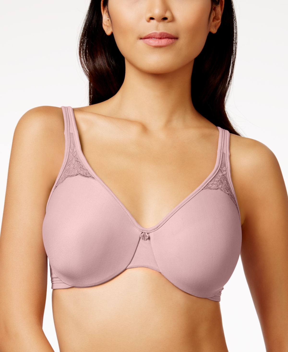 Bali Womens Passion for Comfort Side Smoothing Minimizer Bra, 34DD, Nude 