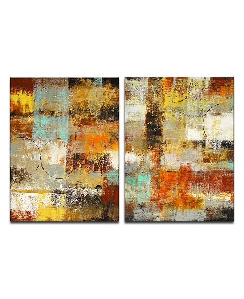 Ready2hangart Realization 2 Piece Canvas Wall Art Set 40x30