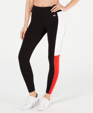 Tommy Hilfiger Sport Colorblocked Full Length Leggings