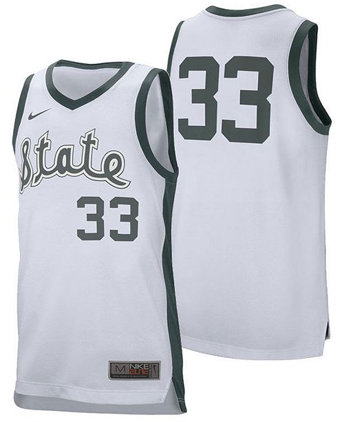 Nike Men S Michigan State Spartans Retro Basketball Jersey
