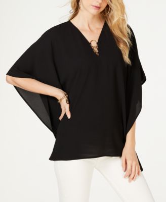 michael kors poncho top